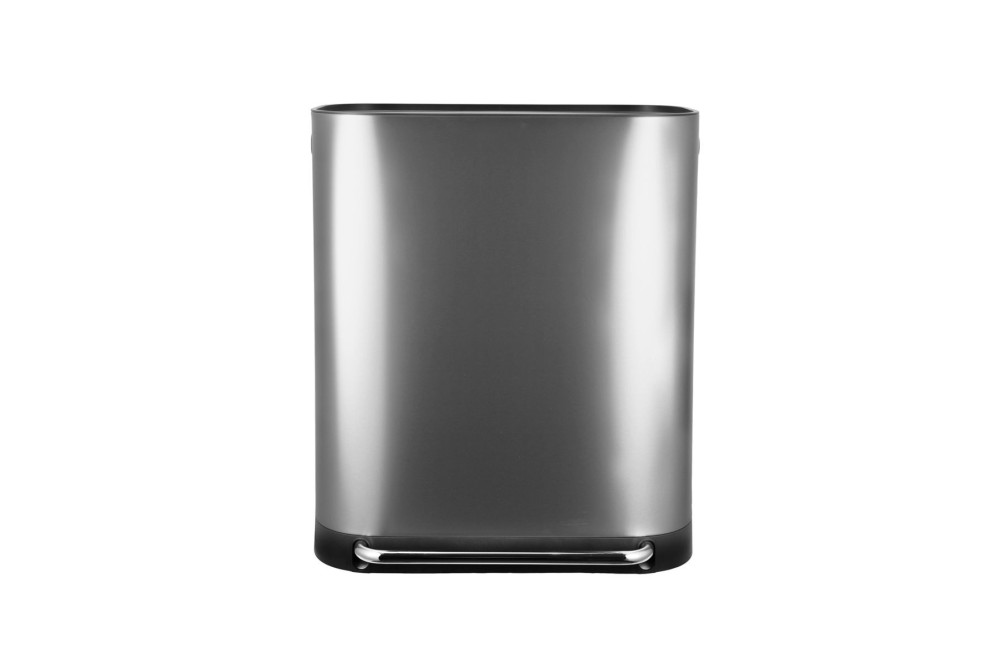 ESTIA ΚΑΔΟΣ ΑΠΟΡΡΙΜΑΤΩΝ DUOPRIME SOFT CLOSE 60lt ΜΕ ΔΥΟ ΔΟΧΕΙΑ 30&30lt INOX