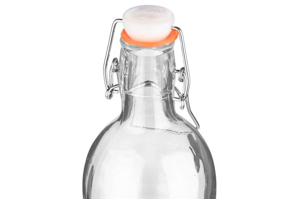 ΜΠΟΥΚΑΛΙ ΓΥΑΛΙΝΟ  1100ml ΜΕ ΜΕΤΑΛΛΙΚΟ ΚΛΙΠ