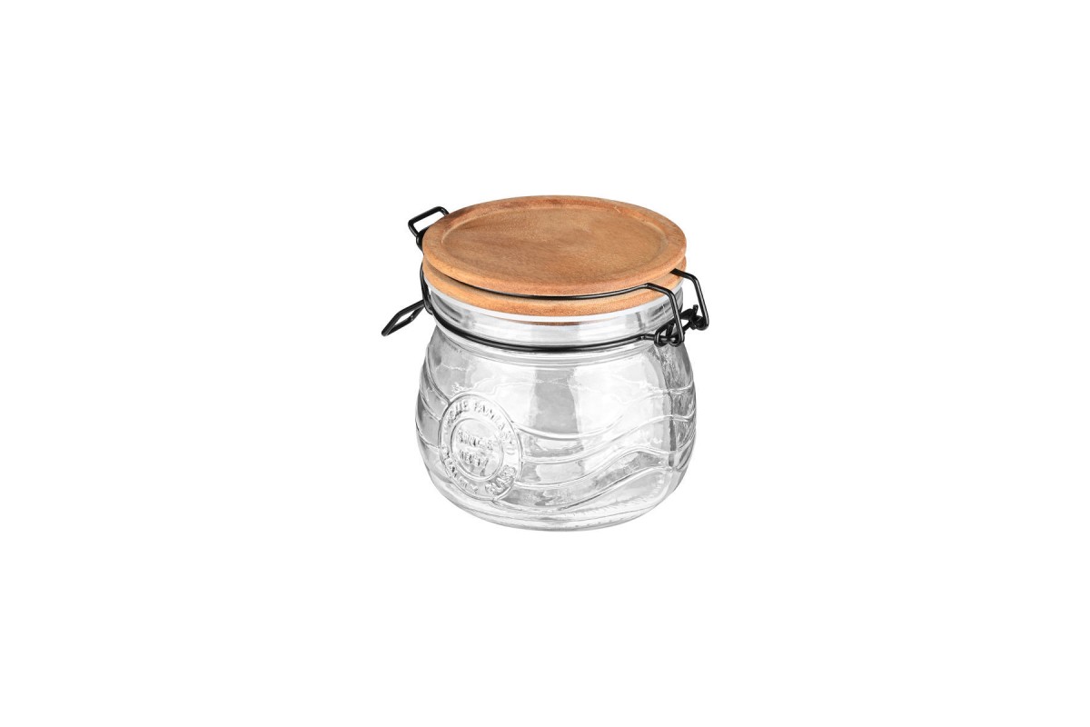 ESTIA ΔΟΧΕΙΟ ΑΠΟΘΗΚΕΥΣΗΣ ALLURE ΓΥΑΛΙΝΟ 500ml ΜΕ ΚΛΙΠ ΚΑΠΑΚΙ ESTIA ΔΟΧΕΙΟ ΑΠΟΘΗΚΕΥΣΗΣ ALLURE ΓΥΑΛΙΝΟ 500ml ΜΕ ΚΛΙΠ ΚΑΠΑΚΙ