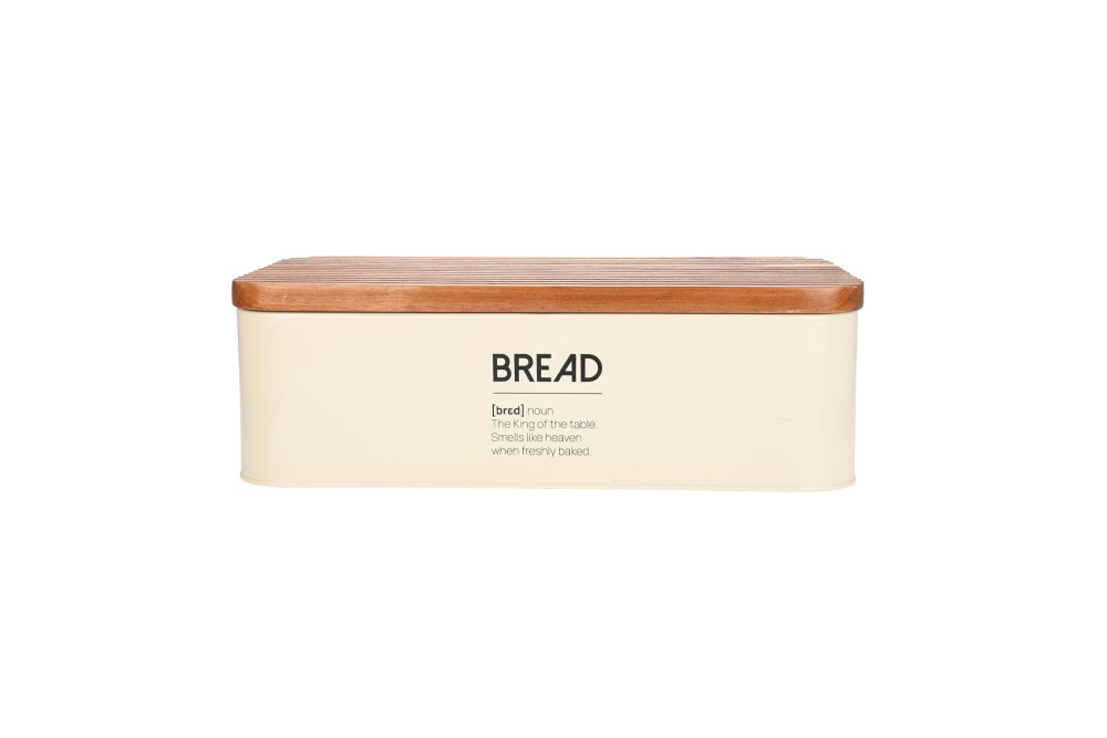 ESTIA ΨΩΜΙΕΡΑ ALLURE ΜΕΤΑΛΛΙΚΗ 42x23x13cm IVORY