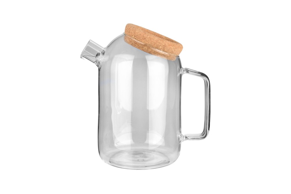 ESTIA ΚΑΝΑΤΑ ΓΥΑΛΙΝΗ 1200ml ΜΕ ΚΑΠΑΚΙ ΦΕΛΛΟΥ