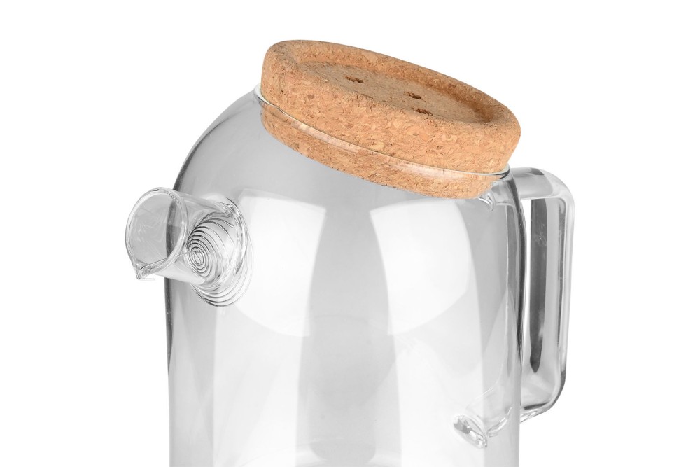 ESTIA ΚΑΝΑΤΑ ΓΥΑΛΙΝΗ 1200ml ΜΕ ΚΑΠΑΚΙ ΦΕΛΛΟΥ