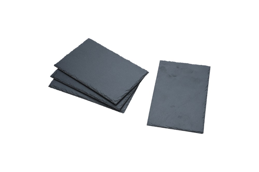 ESTIA ΠΛΑΤΩ ΣΕΡΒΙΡΙΣΜΑΤΟΣ ΣΧΙΣΤΟΛΙΘΟΥ 22x14cm ΣΕΤ 4 ΤΕΜ.