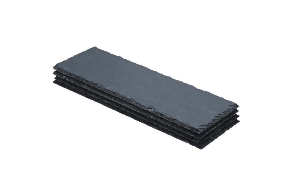 ESTIA ΠΛΑΤΩ ΣΕΡΒΙΡΙΣΜΑΤΟΣ ΣΧΙΣΤΟΛΙΘΟΥ 30x10cm ΣΕΤ 4 ΤΕΜ.