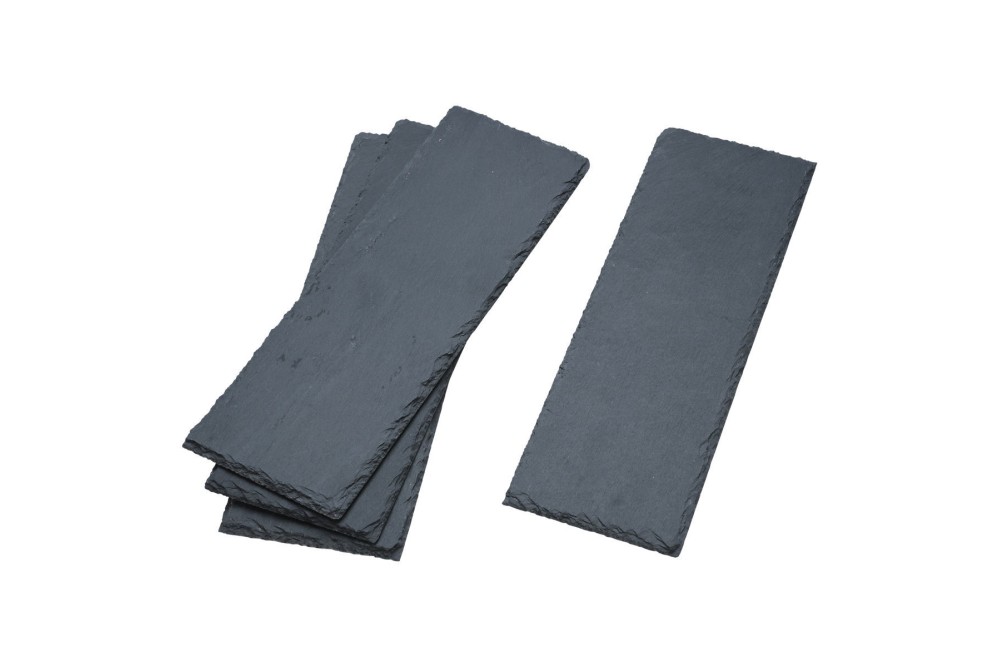 ESTIA ΠΛΑΤΩ ΣΕΡΒΙΡΙΣΜΑΤΟΣ ΣΧΙΣΤΟΛΙΘΟΥ 30x10cm ΣΕΤ 4 ΤΕΜ.