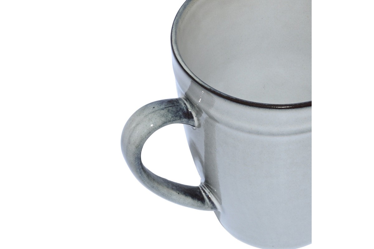 ESTIA ΚΟΥΠΑ ΚΑΦΕ DELINE STONEWARE 480ml DOVE ESTIA ΚΟΥΠΑ ΚΑΦΕ DELINE STONEWARE 480ml DOVE