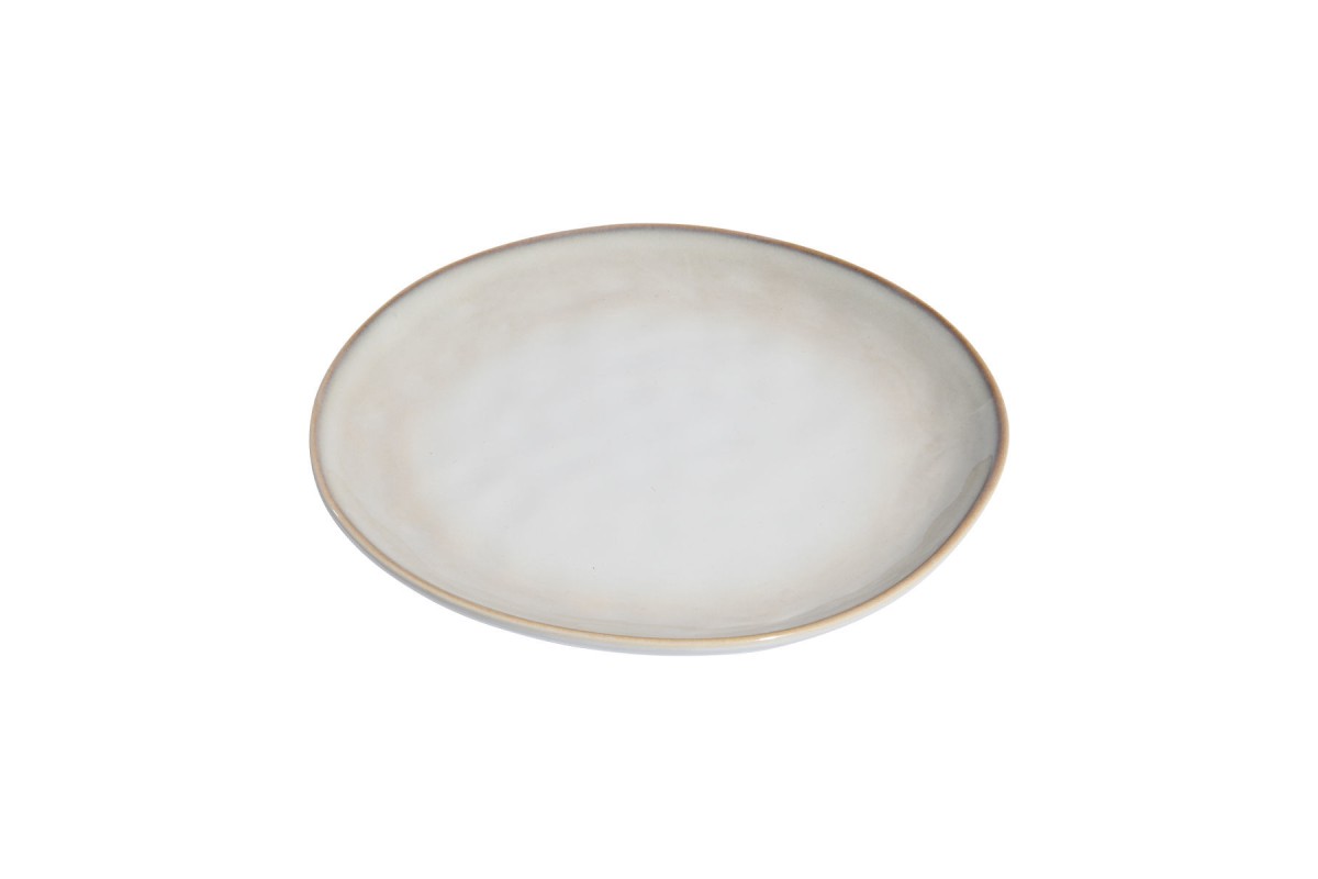ESTIA ΠΙΑΤΟ ΡΗΧΟ VIGNETTE STONEWARE 27cm IVORY