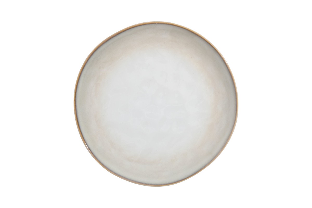 ESTIA ΠΙΑΤΟ ΡΗΧΟ VIGNETTE STONEWARE 27cm IVORY