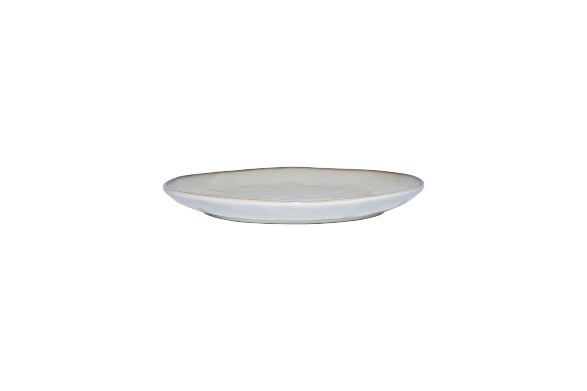 ESTIA ΠΙΑΤΟ ΡΗΧΟ VIGNETTE STONEWARE 21cm IVORY