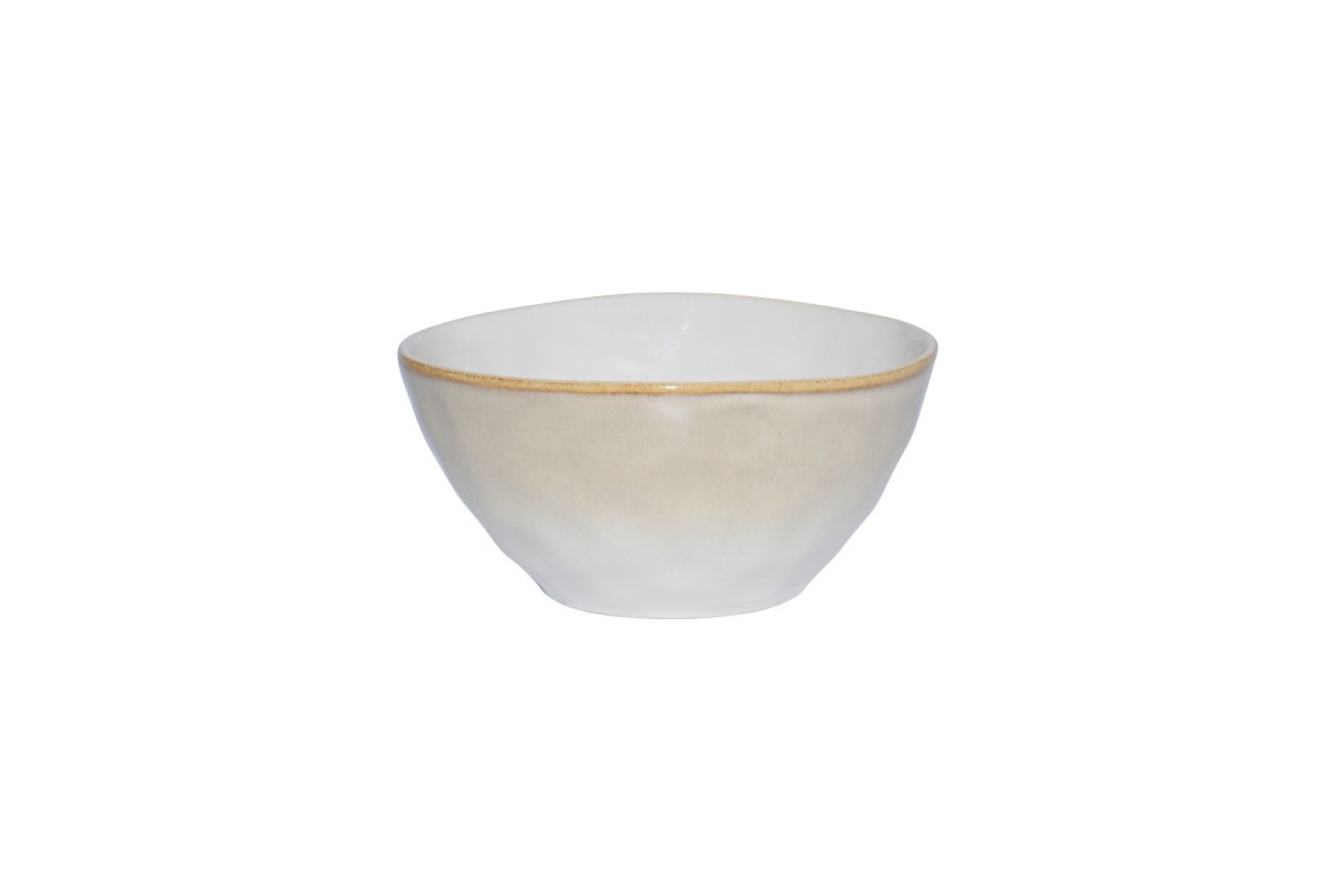 ESTIA ΜΠΟΛ VIGNETTE STONEWARE 15cm IVORY ESTIA ΜΠΟΛ VIGNETTE STONEWARE 15cm IVORY