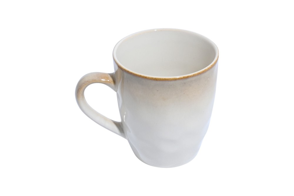 ESTIA ΚΟΥΠΑ ΚΑΦΕ VIGNETTE STONEWARE 400ml IVORY