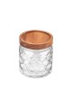ESTIA ΔΟΧΕΙΟ ΑΠΟΘΗΚΕΥΣΗΣ ALLURE ΓΥΑΛΙΝΟ 500ml 11x10cm ΑΝΑΓΛΥΦΟ