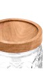 ESTIA ΔΟΧΕΙΟ ΑΠΟΘΗΚΕΥΣΗΣ ALLURE ΓΥΑΛΙΝΟ 500ml 11x10cm ΑΝΑΓΛΥΦΟ