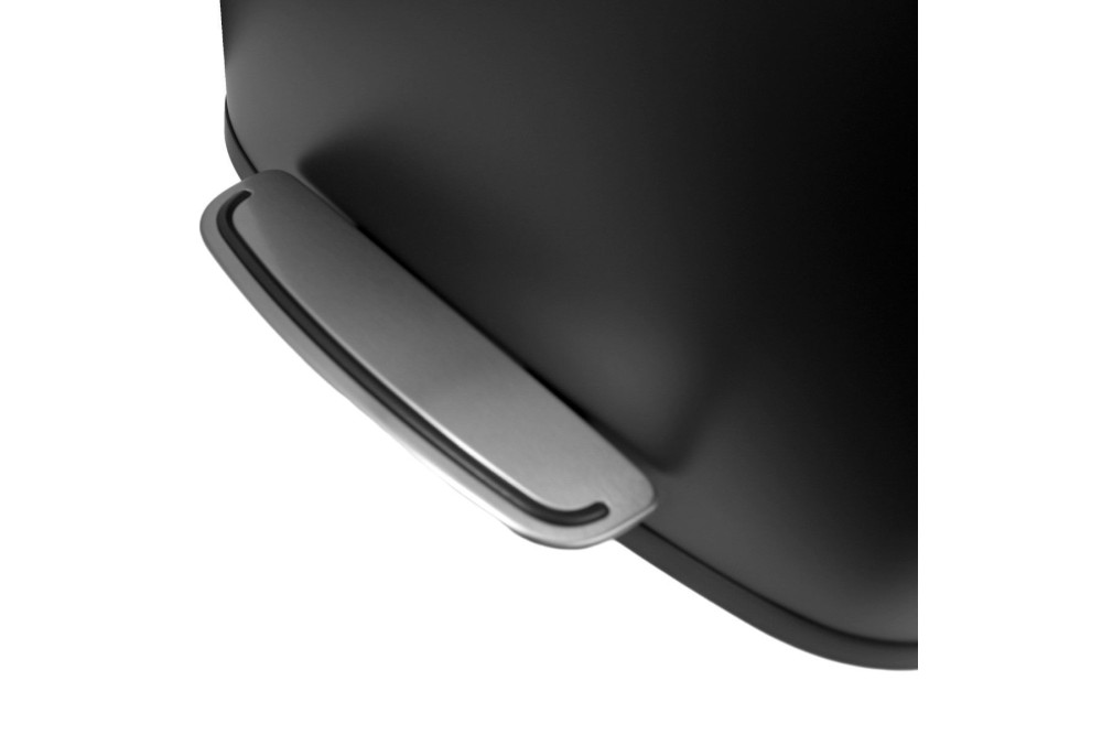 ESTIA ΚΑΔΟΣ ΑΠΟΡΡΙΜΑΤΩΝ SOLOPRIME SOFT CLOSE 50lt ΜΑΥΡΟΣ