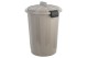 ESTIA ΚΑΔΟΣ ΑΠΟΡΡΙΜΑΤΩΝ OUTBIN ΕΞΩΤΕΡΙΚΟΥ ΧΩΡΟΥ ΠΛΑΣΤΙΚΟΣ ΜΕ ΚΑΠΑΚΙ 60lt ΓΚΡΙ