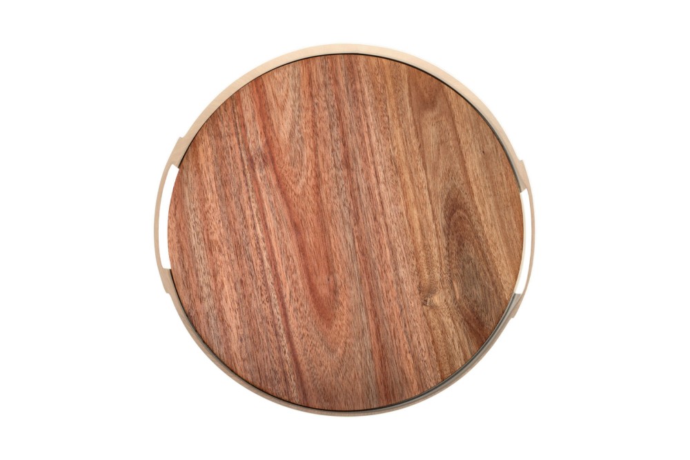 ESTIA ΔΙΣΚΟΣ ΣΕΡΒΙΡΙΣΜΑΤΟΣ ALLURE ΜΕΤΑΛΛΙΚΟΣ IVORY