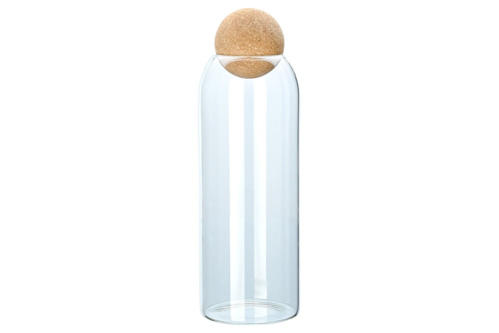 ESTIA ΔΟΧΕΙΟ ΑΠΟΘΗΚΕΥΣΗΣ ΓΥΑΛΙΝΟ 1300ml ΜΕ ΚΑΠΑΚΙ ΦΕΛΛΟΥ