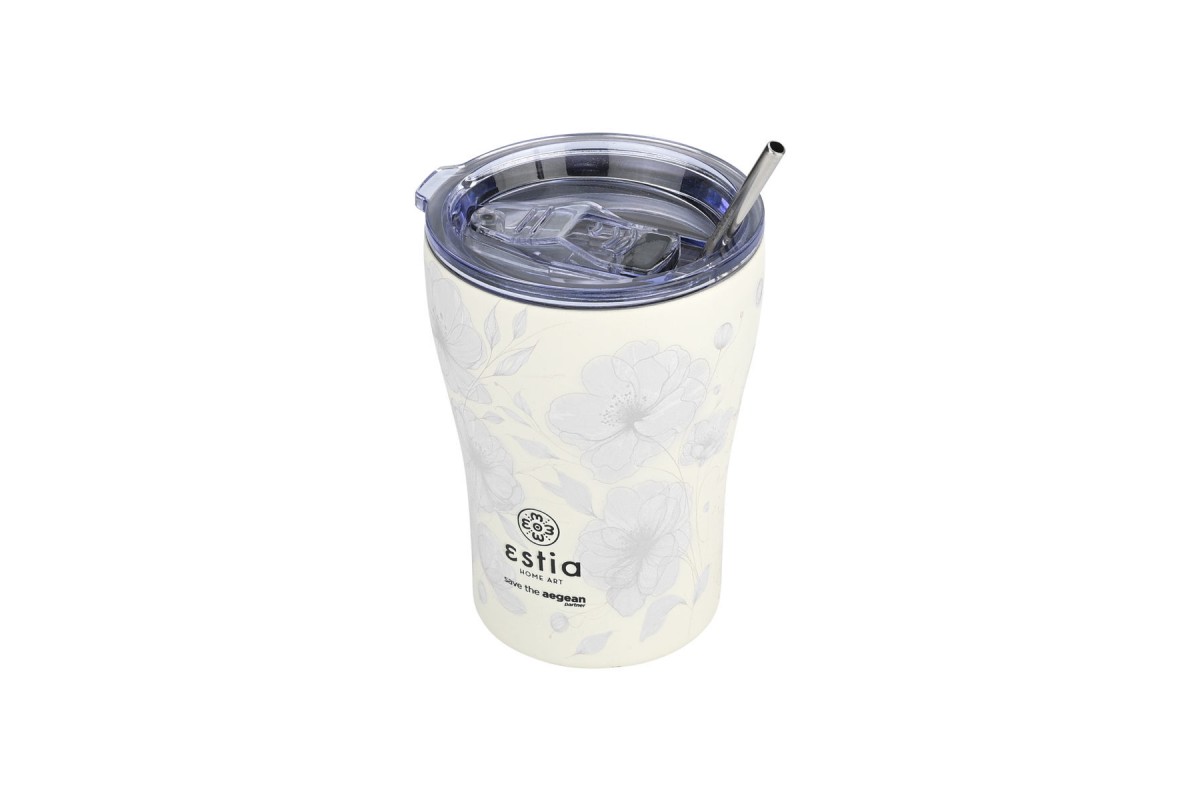 ESTIA ΘΕΡΜΟΣ COFFEE MUG SAVE THE AEGEAN 350ml TERRA SERENITY ESTIA ΘΕΡΜΟΣ COFFEE MUG SAVE THE AEGEAN 350ml TERRA SERENITY