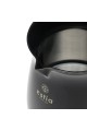 ESTIA ΗΛΕΚΤΡΙΚΟ ΜΠΡΙΚΙ OAK 800w ΜΕ ΑΠΟΣΠΩΜΕΝΗ ΒΑΣΗ 360° ΜΑΥΡΟ