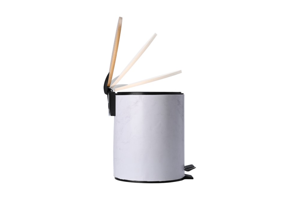 ESTIA ΧΑΡΤΟΔΟΧΕΙΟ ΜΠΑΝΙΟΥ MARBLE SOFT CLOSE 5lt