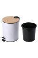 ESTIA ΧΑΡΤΟΔΟΧΕΙΟ ΜΠΑΝΙΟΥ MARBLE SOFT CLOSE 5lt