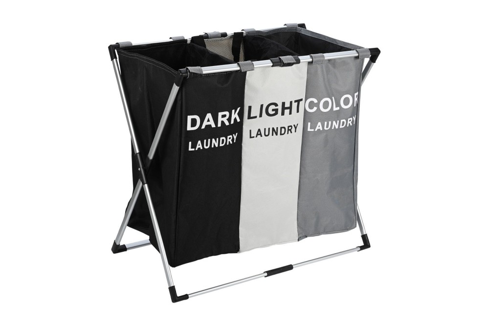 ESTIA ΚΑΛΑΘΙ ΑΠΛΥΤΩΝ ΠΤΥΣΣΟΜΕΝΟ 3 ΘΕΣΕΩΝ ΜΑΥΡΟ-ΓΚΡΙ-ΛΕΥΚΟ