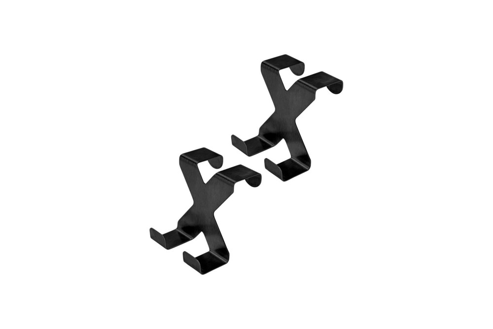 ESTIA ΚΡΕΜΑΣΤΡΑ ΔΙΠΛΗ ΜΕΤΑΛΙΚΗ ΜΑΥΡΗ ΣΕΤ 2 TEM.