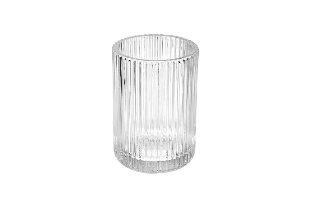 ESTIA ΠΟΤΗΡΑΚΙ ΜΠΑΝΙΟΥ ALLURE ΓΥΑΛΙΝO ΔΙΑΦΑΝΕΣ