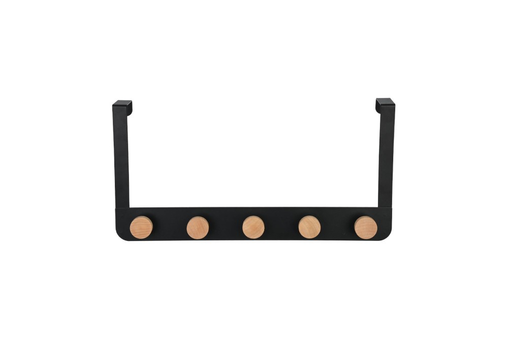 ESTIA ΚΡΕΜΑΣΤΡΑ ΠΟΡΤΑΣ ΠΕΝΤΑΠΛΗ ΜΕΤΑΛΛΙΚΗ ΜΑΥΡΗ