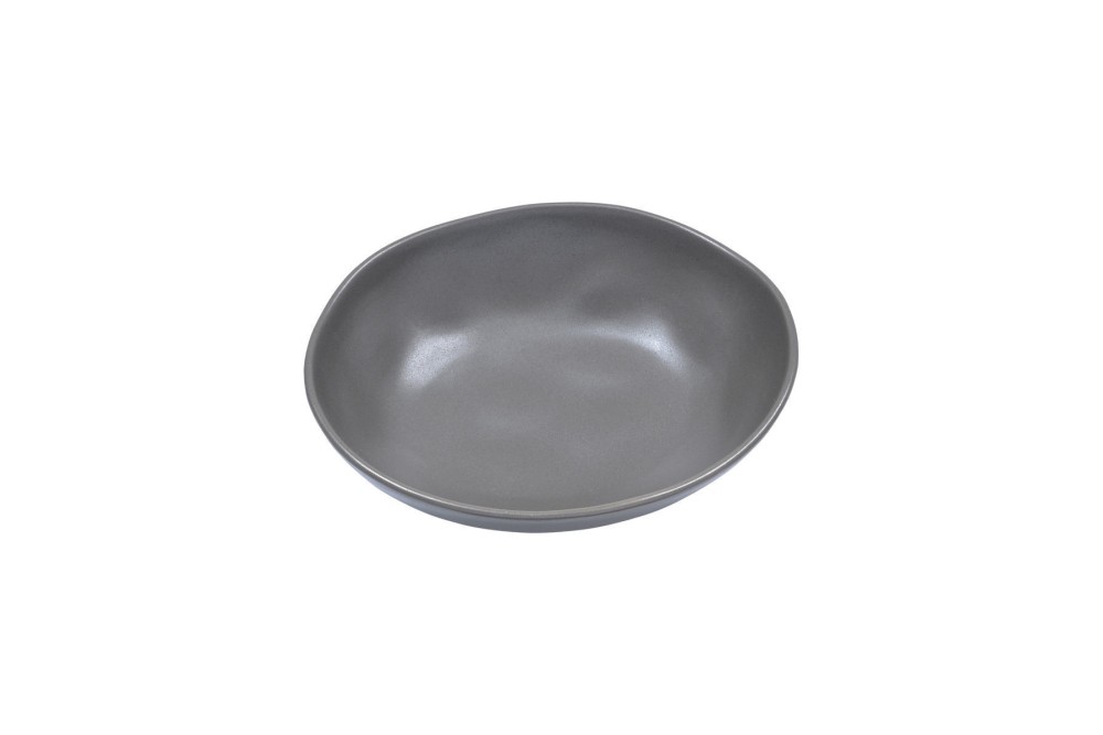 ESTIA ΠΙΑΤΟ ΒΑΘΥ MARE STONEWARE 22cm GRAPHITE