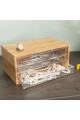 ESTIA ΚΟΣΜΗΜΑΤΟΘΗΚΗ BAMBOO ESSENTIALS 24.5x11x14cm ΜΕ 3 ΣΥΡΤΑΡΑΚΙΑ