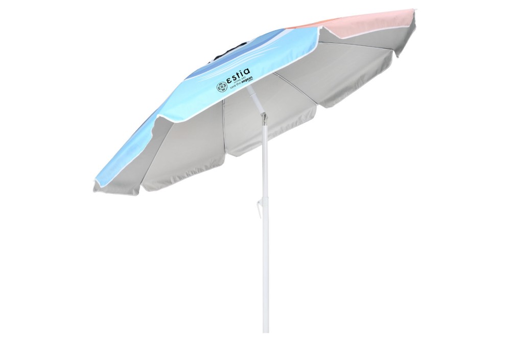 ESTIA ΟΜΠΡΕΛΑ ΘΑΛΑΣΣΗΣ SERENE SHORES ΜΕ ΠΡΟΣΤΑΣΙΑ UPF 50+ ΑΛΟΥΜΙΝΙΟΥ 2m