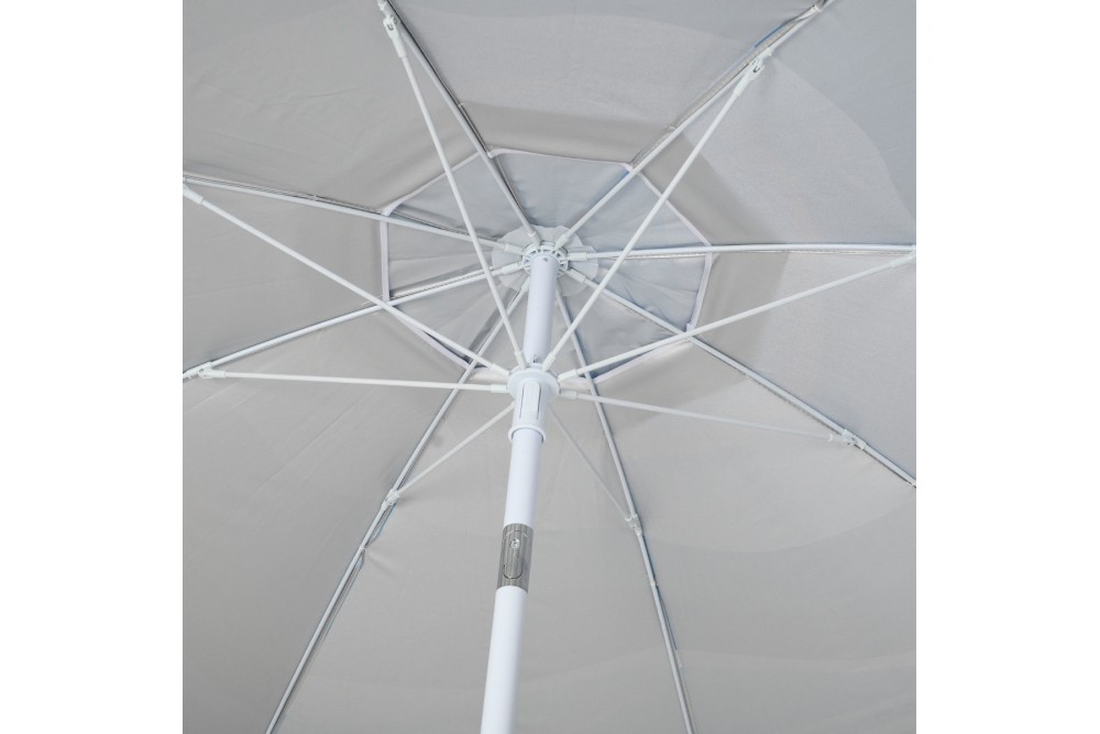 ESTIA ΟΜΠΡΕΛΑ ΘΑΛΑΣΣΗΣ SERENE SHORES ΜΕ ΠΡΟΣΤΑΣΙΑ UPF 50+ ΑΛΟΥΜΙΝΙΟΥ 2m