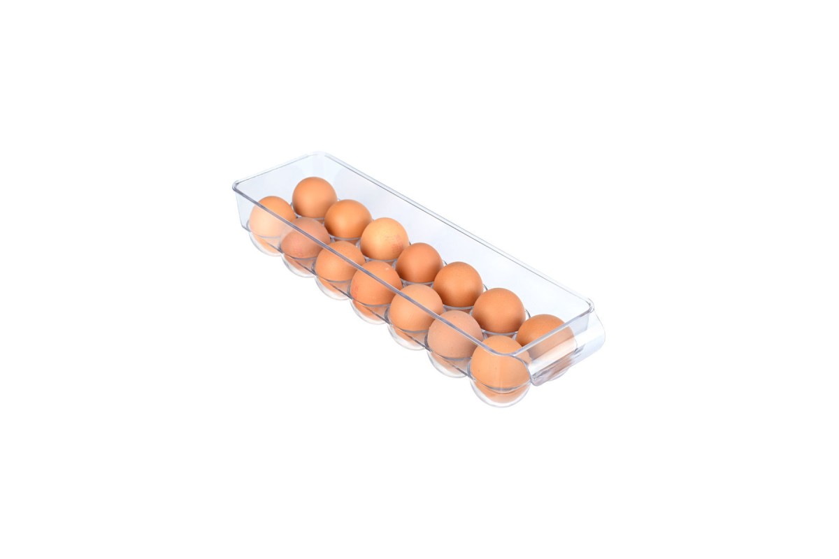 ESTIA ΚΟΥΤΙ ΟΡΓΑΝΩΣΗΣ ΨΥΓΕΙΟΥ ΠΛΑΣΤΙΚΟ 11x37cm ΓΙΑ ΑΥΓΑ