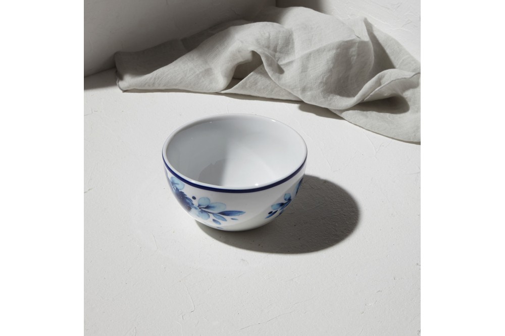 ESTIA ΜΠΟΛ BLUE ROSE ΠΟΡΣΕΛΑΝΙΝΟ 14cm