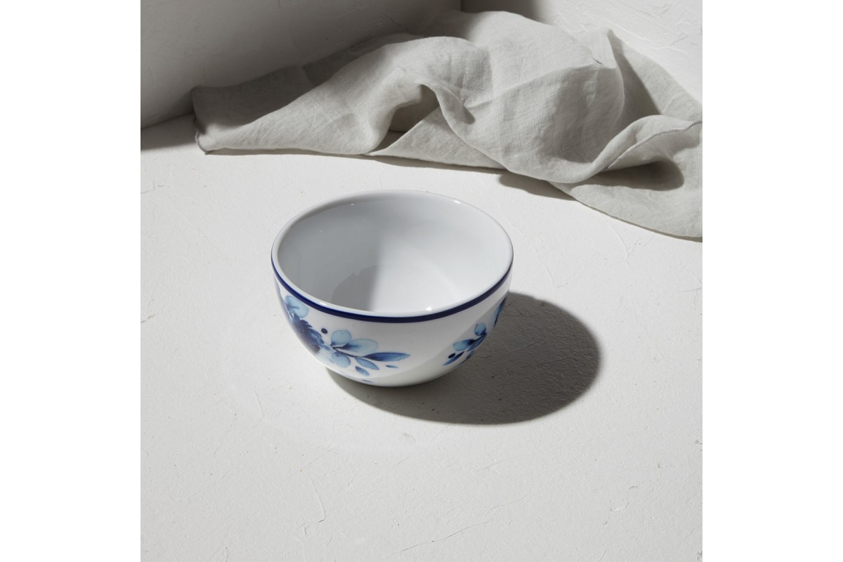 ESTIA ΜΠΟΛ BLUE ROSE ΠΟΡΣΕΛΑΝΙΝΟ 14cm