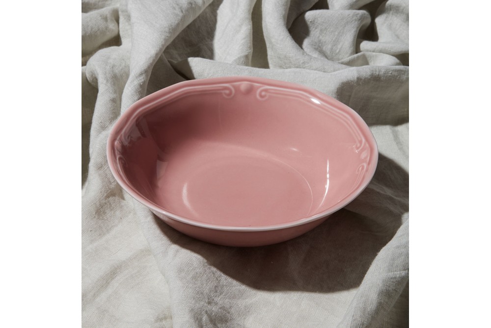 ESTIA ΜΠΟΛ ATHÉNÉE ΠΟΡΣΕΛΑΝΙΝΟ ΑΝΑΓΛΥΦΟ 16.5cm ROSE