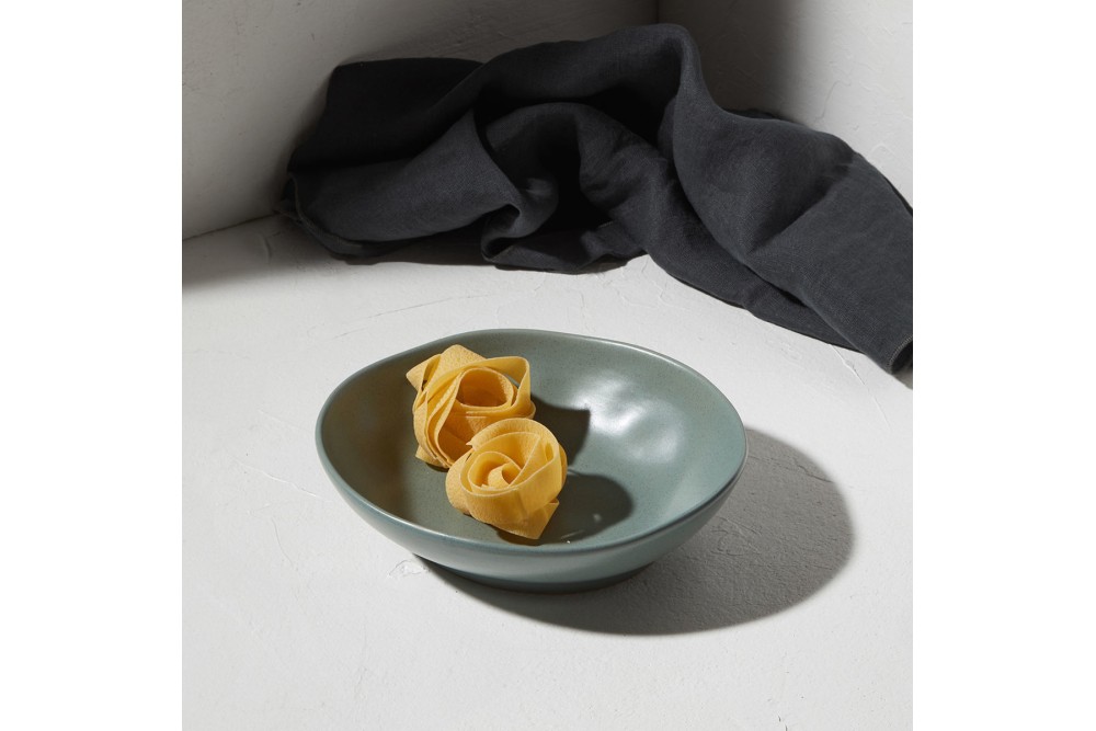 ESTIA ΠΙΑΤΟ ΒΑΘΥ MARE STONEWARE 22cm TEAL