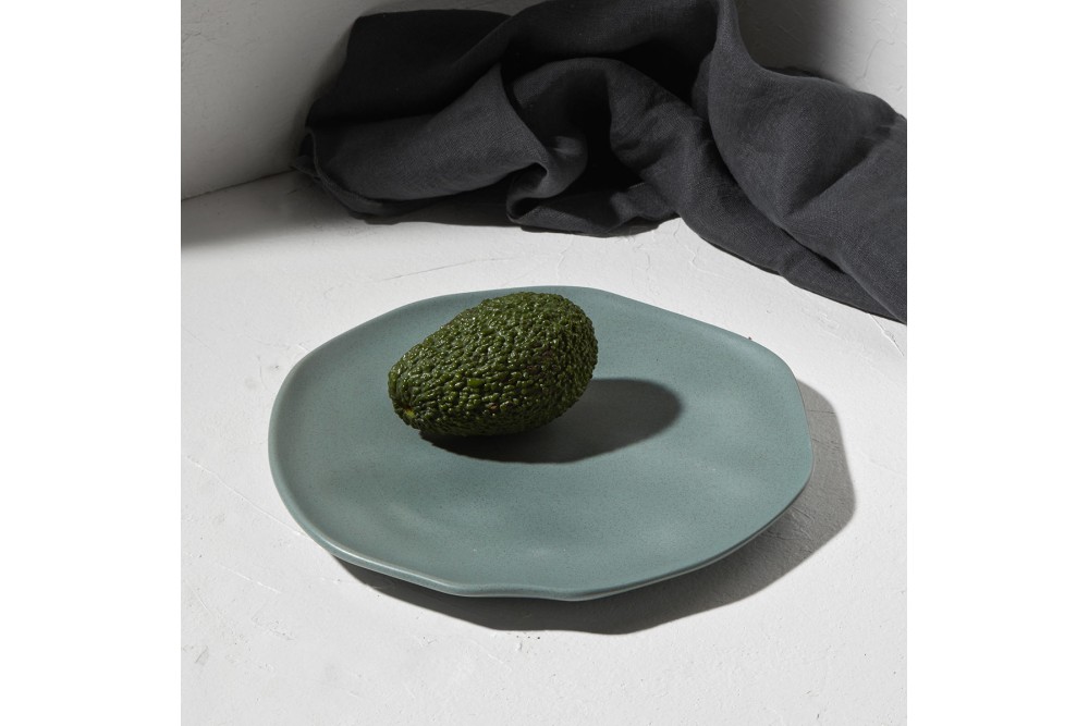 ESTIA ΠΙΑΤΟ ΡΗΧΟ MARE STONEWARE 27cm TEAL