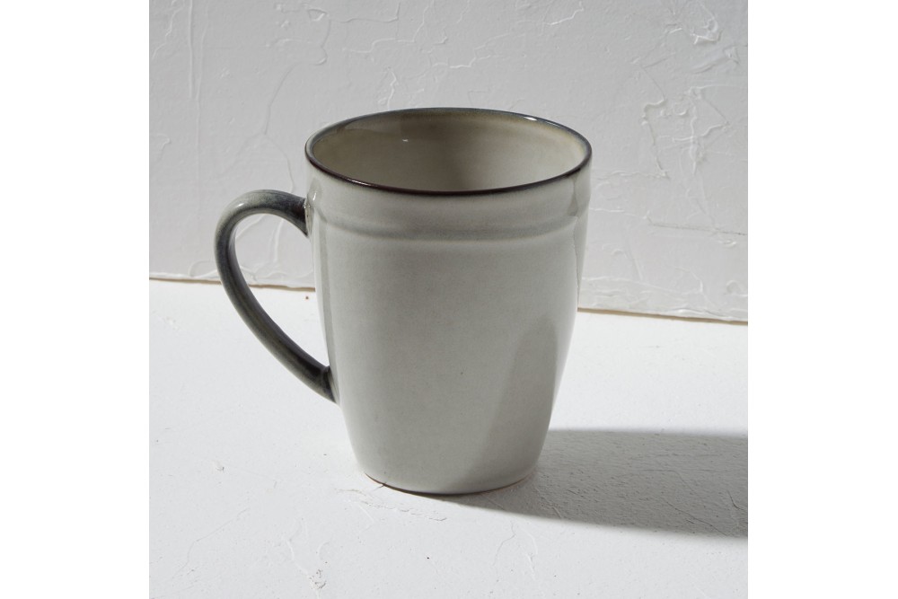 ESTIA ΚΟΥΠΑ ΚΑΦΕ DELINE STONEWARE 480ml DOVE