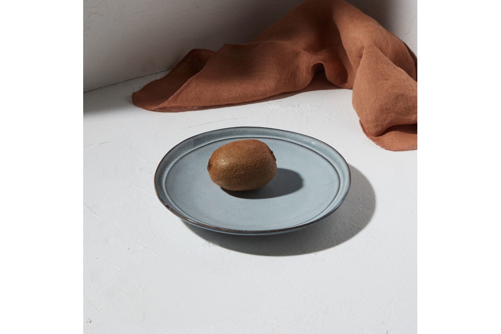 ESTIA ΠΙΑΤΟ ΡΗΧΟ DELINE STONEWARE 21cm PACIFIC