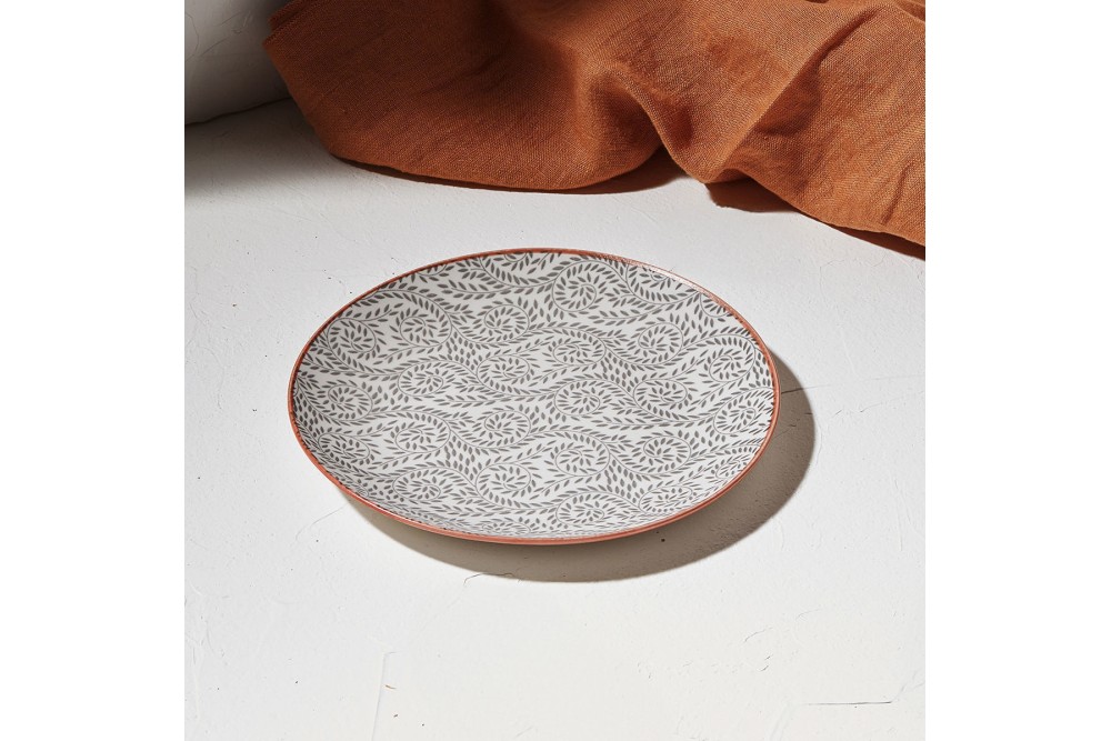 ESTIA ΠΙΑΤΟ ΡΗΧΟ VINES ΠΟΡΣΕΛΑΝΙΝΟ 19cm