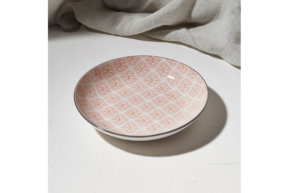 ESTIA ΠΙΑΤΟ ΒΑΘΥ ANTIQUE ΠΟΡΣΕΛΑΝΙΝΟ 21cm