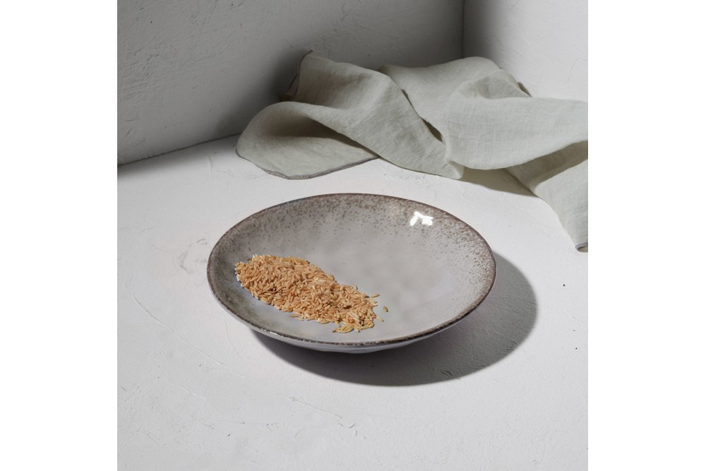 ESTIA ΠΙΑΤΟ ΒΑΘΥ VIGNETTE STONEWARE 23cm SEAL