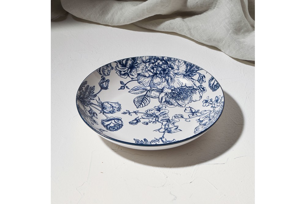 ESTIA ΠΙΑΤΟ ΒΑΘΥ GARDEN ΠΟΡΣΕΛΑΝΙΝΟ 21cm
