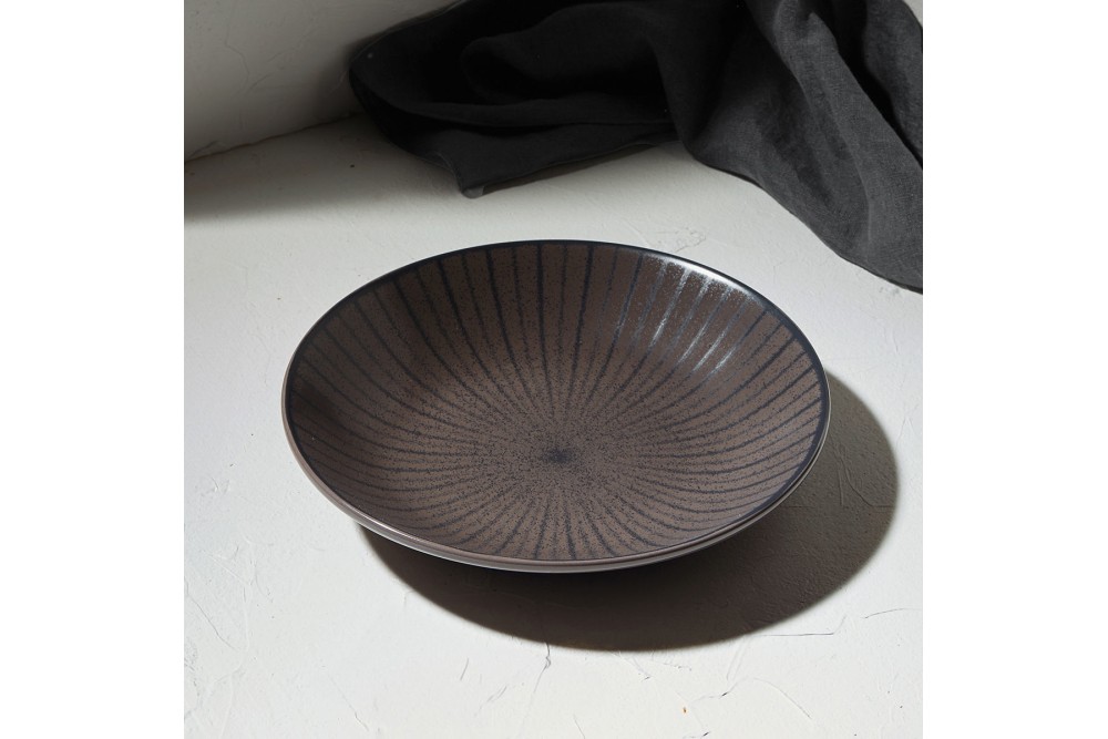 ESTIA ΠΙΑΤΟ ΒΑΘΥ NORDIC ΠΟΡΣΕΛΑΝΙΝΟ 23cm