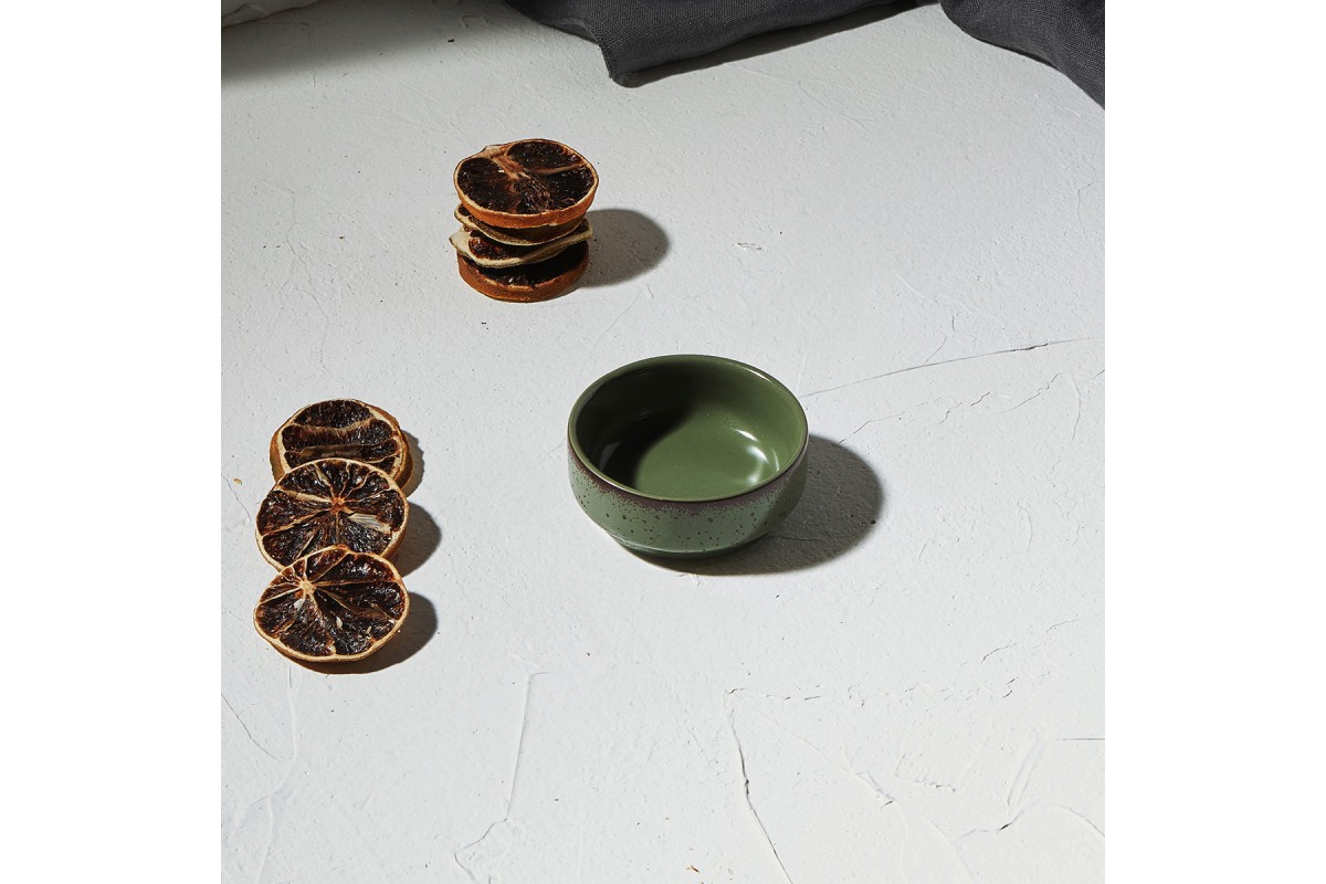 ESTIA ΜΠΟΛ ΓΙΑ ΝΤΙΠ TERRA ΠΟΡΣΕΛΑΝΙΝΟ 6.5cm GREEN