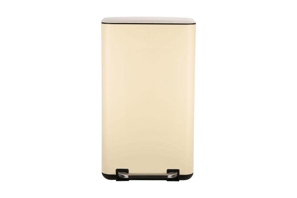 ESTIA ΚΑΔΟΣ ΑΠΟΡΡΙΜΑΤΩΝ CUBIC SOFT CLOSE 30lt IVORY