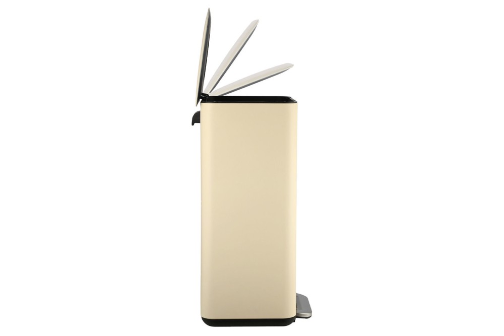 ESTIA ΚΑΔΟΣ ΑΠΟΡΡΙΜΑΤΩΝ CUBIC SOFT CLOSE 30lt IVORY