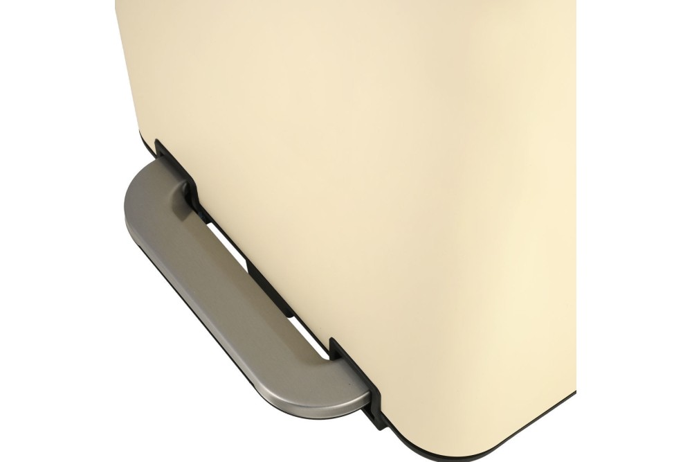 ESTIA ΚΑΔΟΣ ΑΠΟΡΡΙΜΑΤΩΝ CUBIC SOFT CLOSE 30lt IVORY